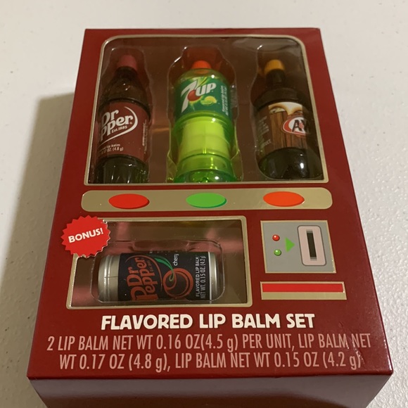 Taste Beauty Makeup Dr Pepper Vending Machine Flavored Lip Balm
